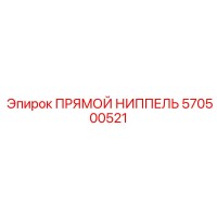 570500521 ПРЯМОЙ НИППЕЛЬ Epiroc