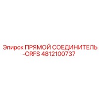 4812100737 ПРЯМОЙ СОЕДИНИТЕЛЬ-ORFS Epiroc