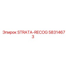58314673 STRATA-RECOG Epiroc