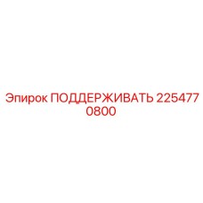 2254770800 ПОДДЕРЖИВАТЬ Epiroc