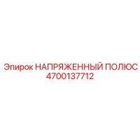 4700137712 НАПРЯЖЕННЫЙ ПОЛЮС Epiroc