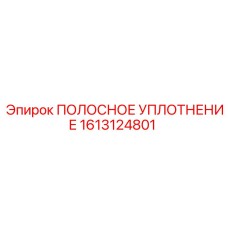 1613124801 ПОЛОСНОЕ УПЛОТНЕНИЕ Epiroc