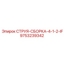 9753239342 СТРУЯ-СБОРКА-4-1-2-IF Epiroc