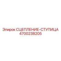 4700238205 СЦЕПЛЕНИЕ-СТУПИЦА Epiroc