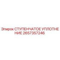 2657357246 СТУПЕНЧАТОЕ УПЛОТНЕНИЕ Epiroc