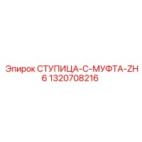 1320708216 СТУПИЦА-C-МУФТА-ZH6 Epiroc