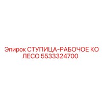 5533324700 СТУПИЦА-РАБОЧЕЕ КОЛЕСО Epiroc