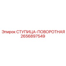 2656897549 СТУПИЦА-ПОВОРОТНАЯ Epiroc