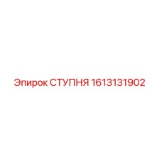 1613131902 СТУПНЯ Epiroc