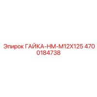 4700184738 ГАЙКА-HM-M12X125 Epiroc