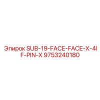 9753240180 SUB-19-FACE-FACE-X-4IF-PIN-X Epiroc