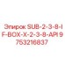 9753216837 SUB-2-3-8-IF-BOX-X-2-3-8-API Epiroc
