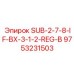 9753231503 SUB-2-7-8-IF-BX-3-1-2-REG-B Epiroc