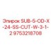 9753218708 SUB-5-OD-X-24-SS-CUT-W-3-1-2 Epiroc
