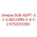 9753213382 SUB-ADPT-3-1-2-BECOPIN-X-4-1-2 Epiroc