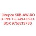 9753213736 SUB-AW-ROD-PIN-TO-AWJ-ROD-BOX Epiroc