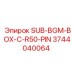 3744040064 SUB-BGM-BOX-C-R50-PIN Epiroc