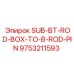 9753211593 SUB-BT-ROD-BOX-TO-B-ROD-PIN Epiroc
