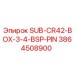 3864508900 SUB-CR42-BOX-3-4-BSP-PIN Epiroc