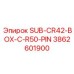 3862601900 SUB-CR42-BOX-C-R50-PIN Epiroc