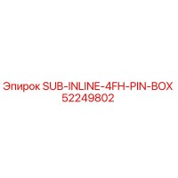 52249802 SUB-INLINE-4FH-PIN-BOX Epiroc