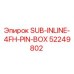 52249802 SUB-INLINE-4FH-PIN-BOX Epiroc
