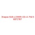 56872187 SUB-LOWER-OD-4-754 Epiroc
