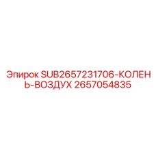 2657054835 SUB2657231706-КОЛЕНЬ-ВОЗДУХ Эпирок