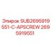 2695919551 SUB2695919551-C-APSCREW Epiroc