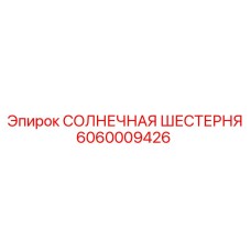 Изображение СОЛНЕЧНОЙ ШЕСТЕРНИ Epiroc артикул 6060009426 для буровых машин