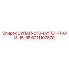 6211107870 СУПАП-C10-ВИТОН-ТАРИ-15-5B Epiroc