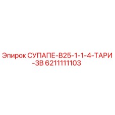 6211111103 СУПАПЕ-B25-1-1-4-ТАРИ-3B Epiroc