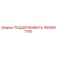 1604931700 ПОДДЕРЖИВАТЬ Epiroc