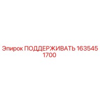 1635451700 ПОДДЕРЖИВАТЬ Epiroc