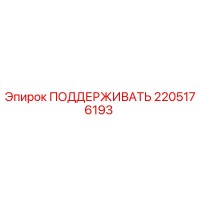2205176193 ПОДДЕРЖИВАТЬ Epiroc