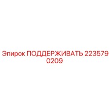 2235790209 ПОДДЕРЖИВАТЬ Epiroc