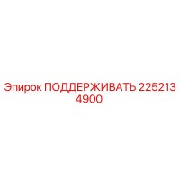 2252134900 ПОДДЕРЖИВАТЬ Epiroc