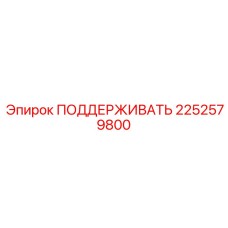 2252579800 ПОДДЕРЖИВАТЬ Epiroc