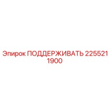 2255211900 ПОДДЕРЖИВАТЬ Epiroc