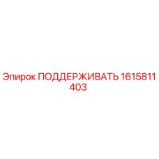 1615811403 ПОДДЕРЖИВАТЬ Epiroc