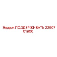2250701900 ПОДДЕРЖИВАТЬ Epiroc