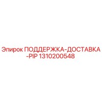 1310200548 ПОДДЕРЖКА-ДОСТАВКА-PIP Epiroc
