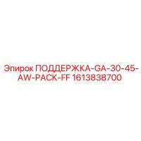 1613838700 ПОДДЕРЖКА-GA-30-45-AW-PACK-FF Epiroc