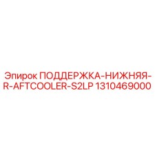 1310469000 ПОДДЕРЖКА-НИЖНЯЯ-R-AFTCOOLER-S2LP Epiroc