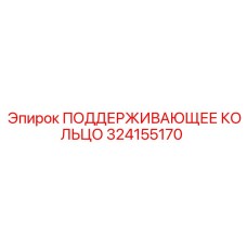 324155170 ПОДДЕРЖИВАЮЩЕЕ КОЛЬЦО Epiroc