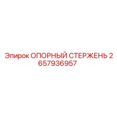 2657936957 ОПОРНЫЙ СТЕРЖЕНЬ Epiroc