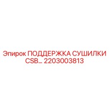 2203003813 ПОДДЕРЖКА СУШИЛКИ CSB… Epiroc
