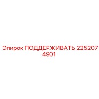 2252074901 ПОДДЕРЖИВАТЬ Epiroc