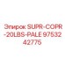 9753242775 SUPR-COPR-20LBS-PALE Epiroc