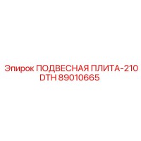 89010665 ПОДВЕСНАЯ ПЛИТА-210DTH Эпирок
